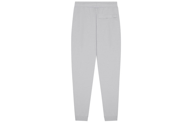 New Balance Logo Casual Joggers Asia Sizing 'Grey Black' AMP11313-OGR