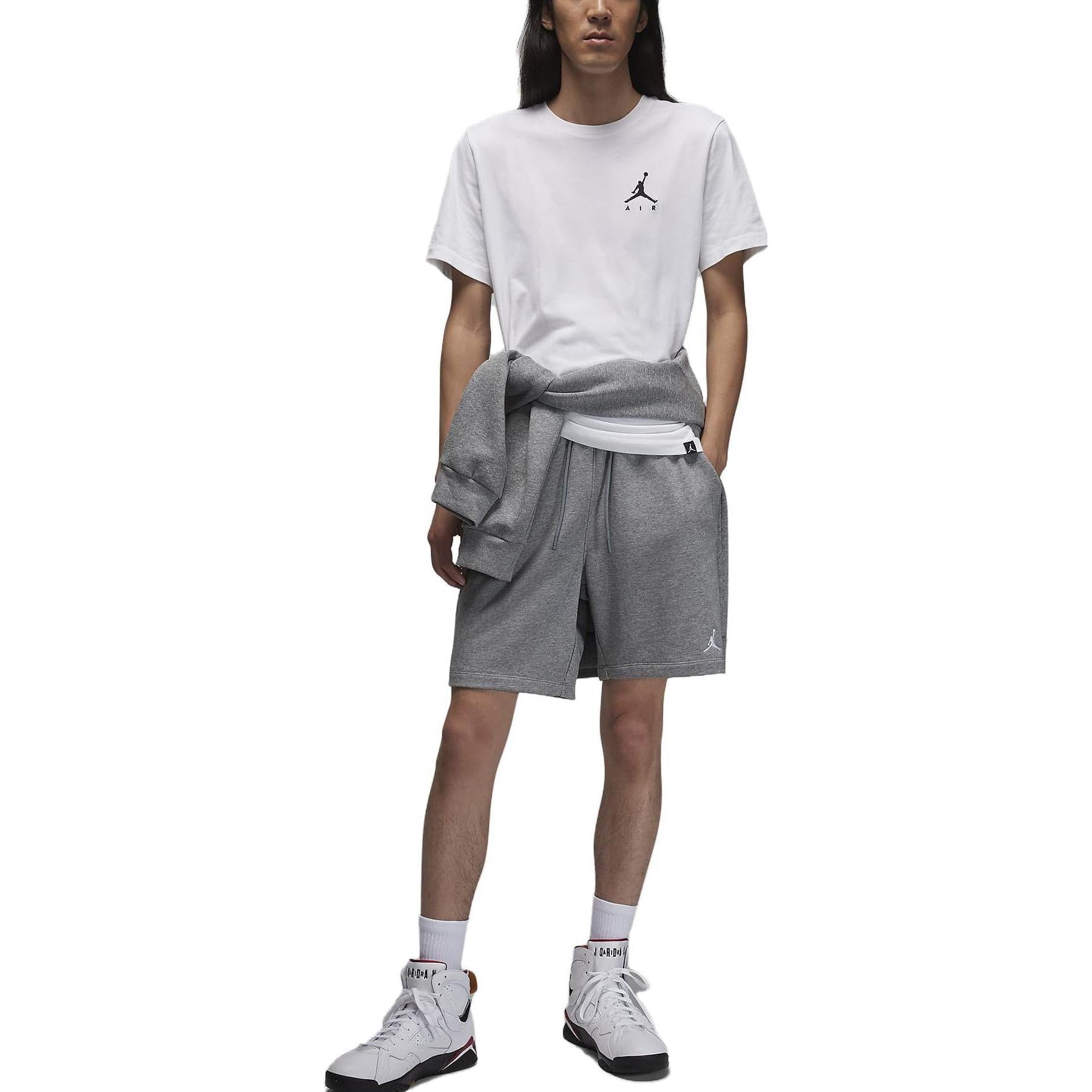 Air Jordan Essentials Loopback Fleece Shorts 'Dark Grey' FQ4535-091