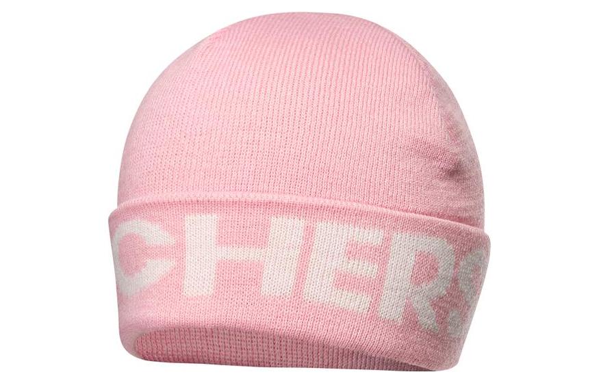 (GS) Skechers Logo Printed Beanie 'Pink White' P422G027-009399