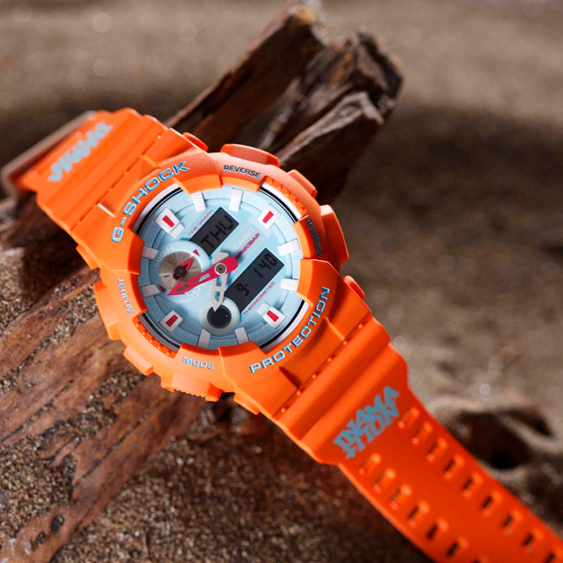 CASIO G-Shock Analog-Digital 'Orange' GAX-100X-4A