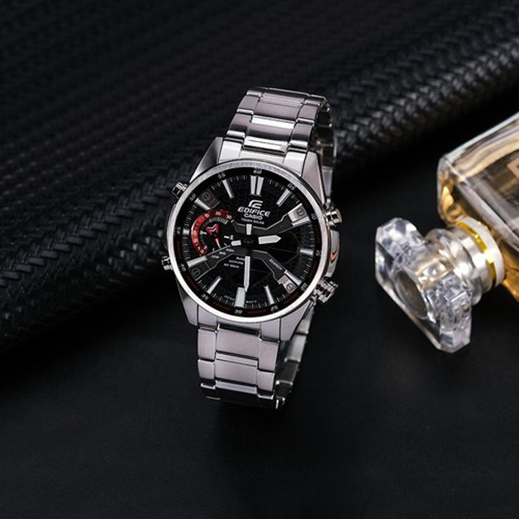Casio Edifice Analog Watch 'Silver Black' ECB-S100YD-1APR-PERSON