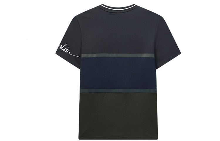FILA x 3.1 Phillip Lim Colorblock Round Neck Short Sleeve Black F11M026106F-BK