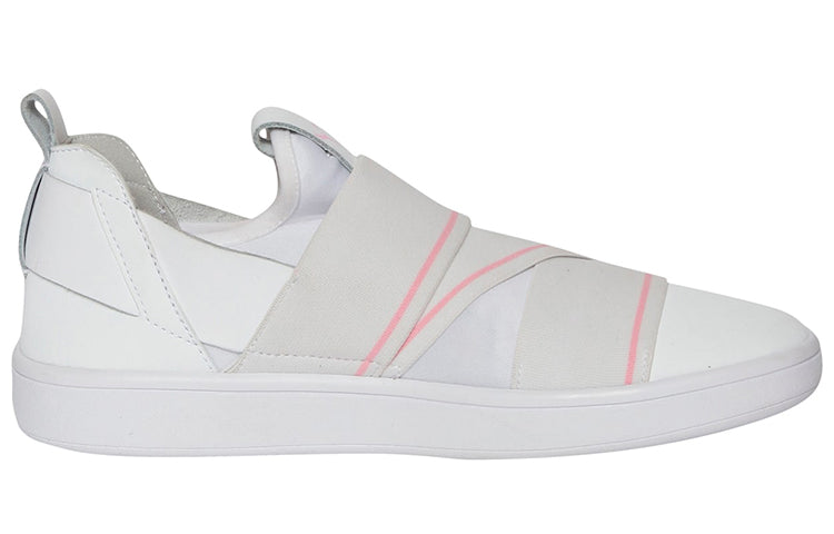 PUMA Smash v2 Slip On White/Pink 369129-03