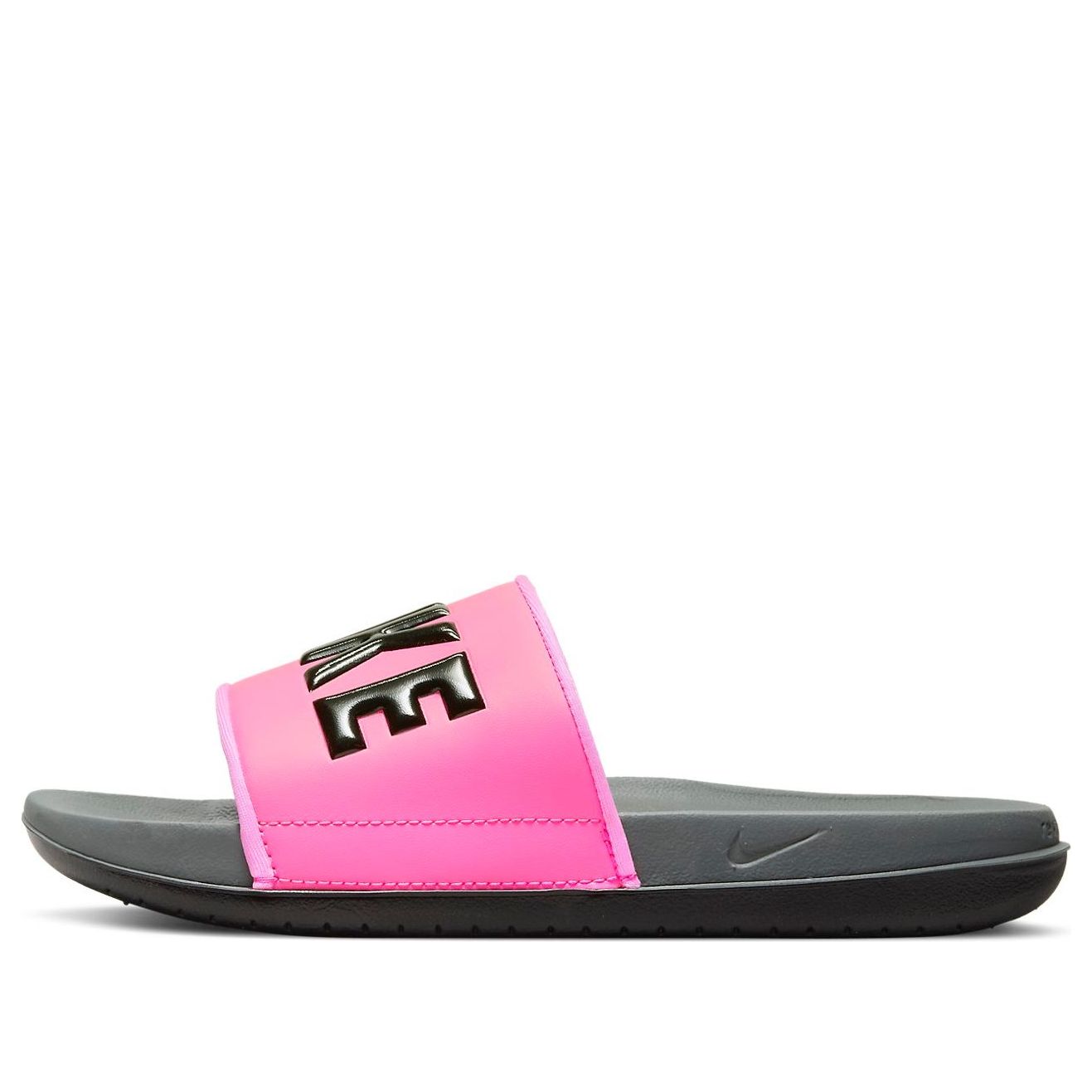 (WMNS) Nike Offcourt Slide 'Pink Blast Black' BQ4632-604