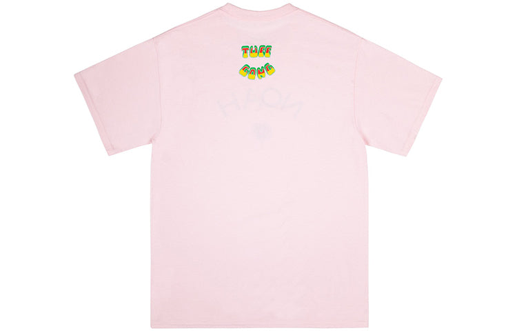 NOAH Nyc Tuff Gong Core Logo Pale Pink Tee T15FW18PPK