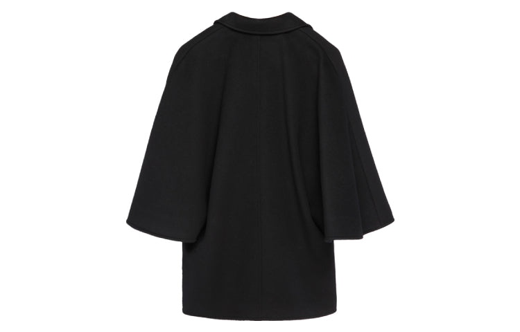 (WMNS) Gucci Double-Breasted Wool Coat For Black 575925-ZHW03-1000