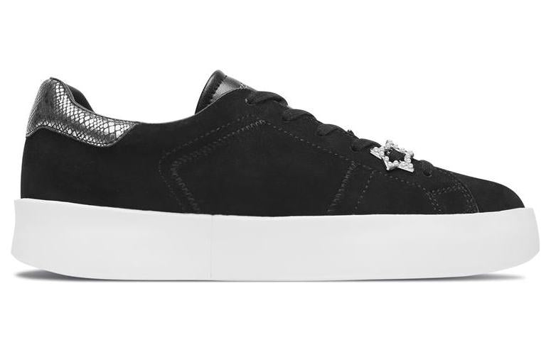 (WMNS) Skechers Traffic 'Black' 73721-BLK