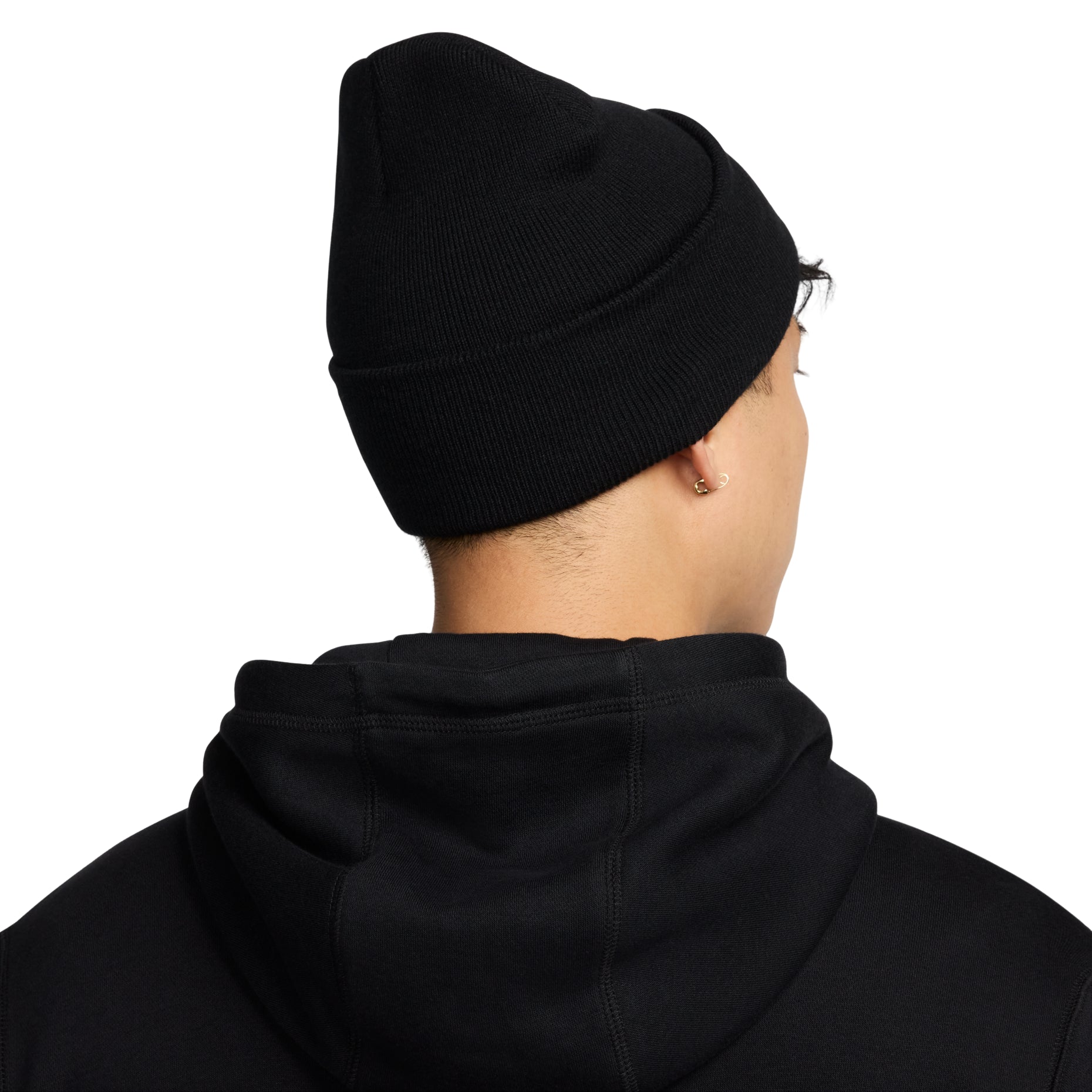 Nike Peak Swoosh Beanie 'Black White' HF0187-010