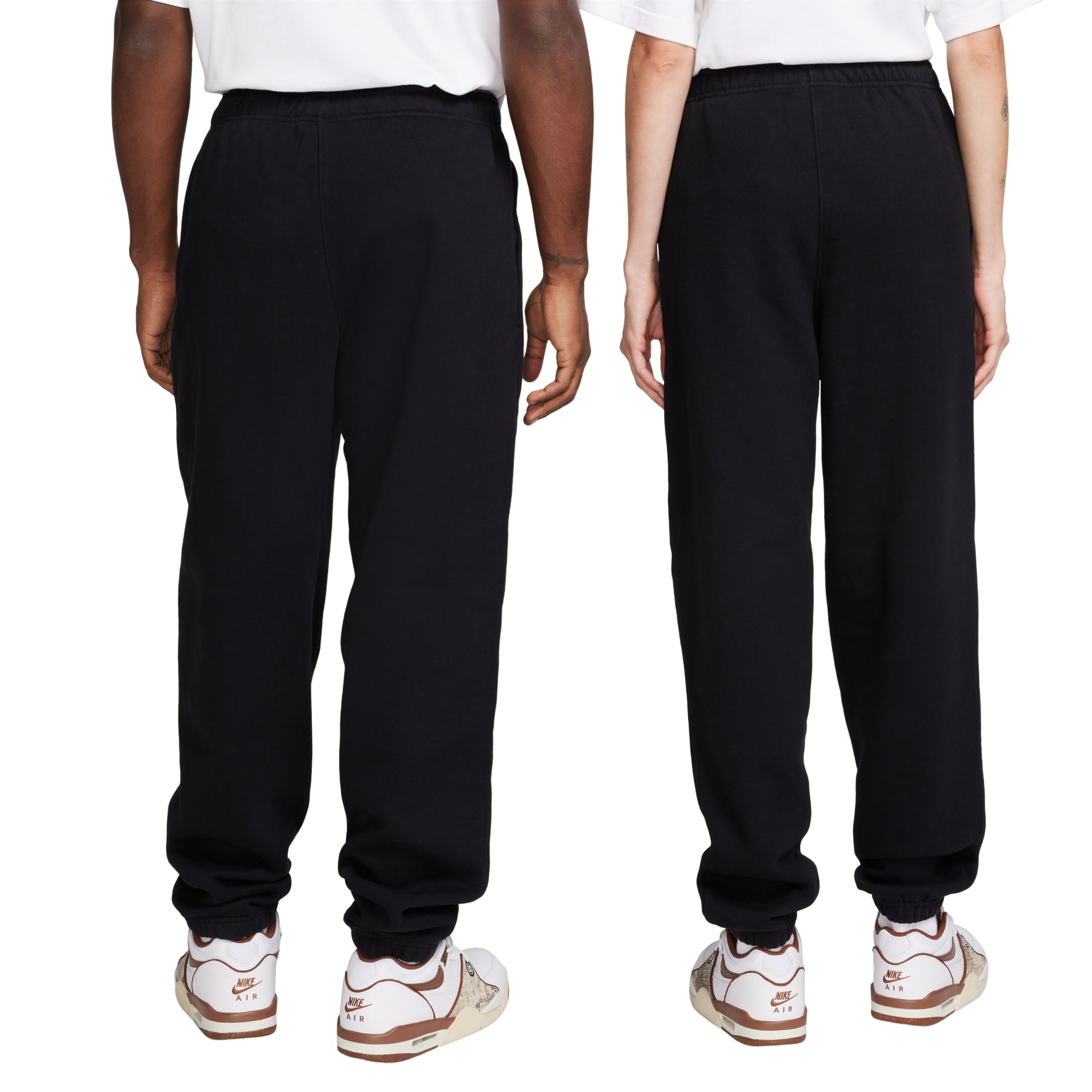 Nike x Stussy Stone Washed Fleece Sweatpants Asia Sizing 'Black' FN5236-010