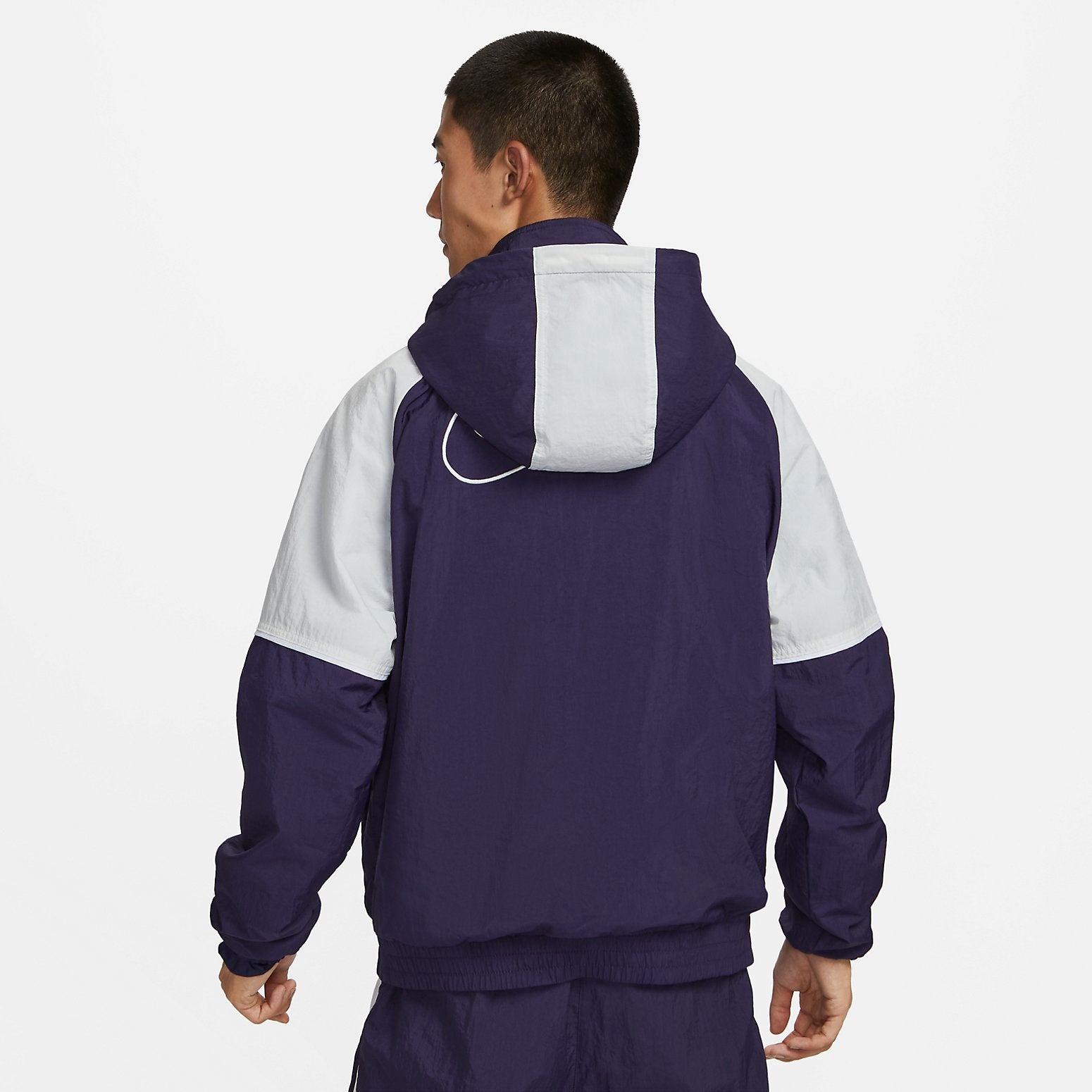 Nike Woven Basketball Jackets 'Purple White' FB7114-555
