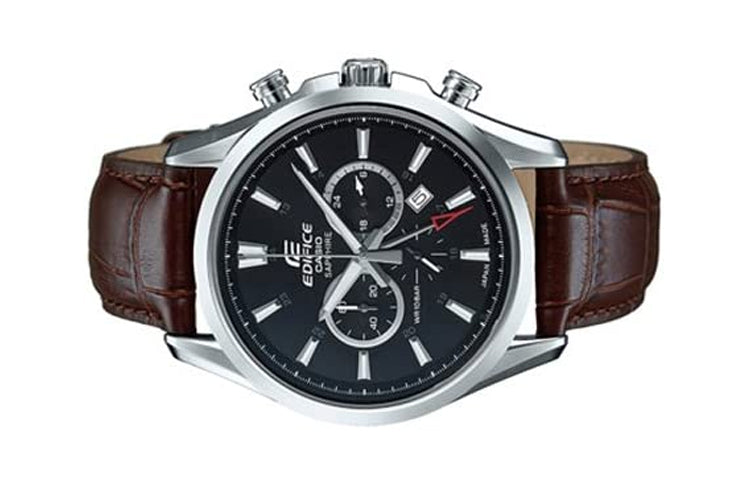 CASIO EDIFICE Mens Dark Brown Analog EFB-504JL-1A2021
