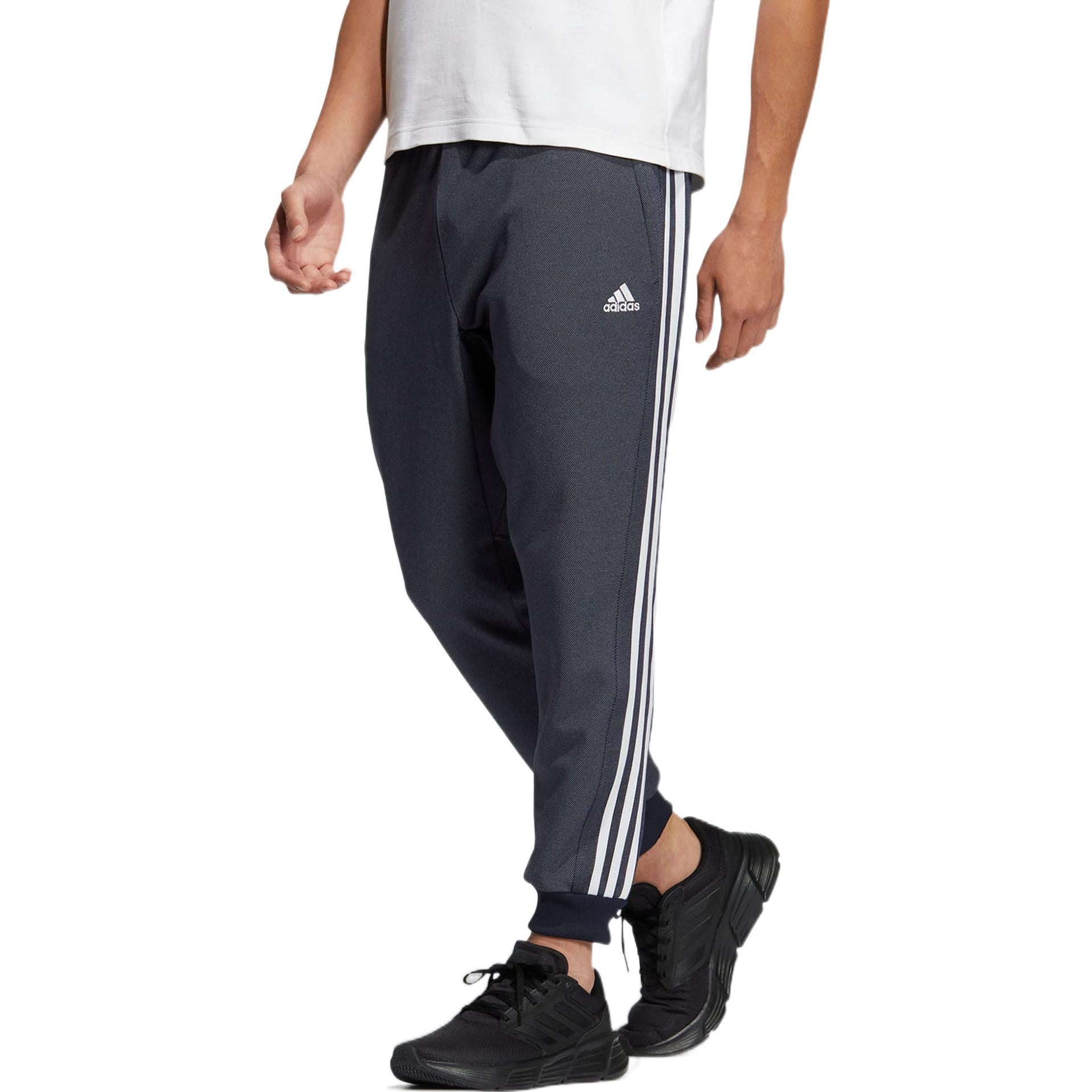 adidas 24/7 Warm-up Pants Asia Sizing 'Black White' HM2723