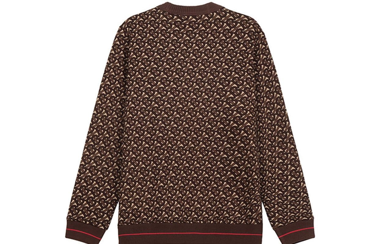 (WMNS) Burberry FW20 Logo Stripes Hoodie Brown 80184531