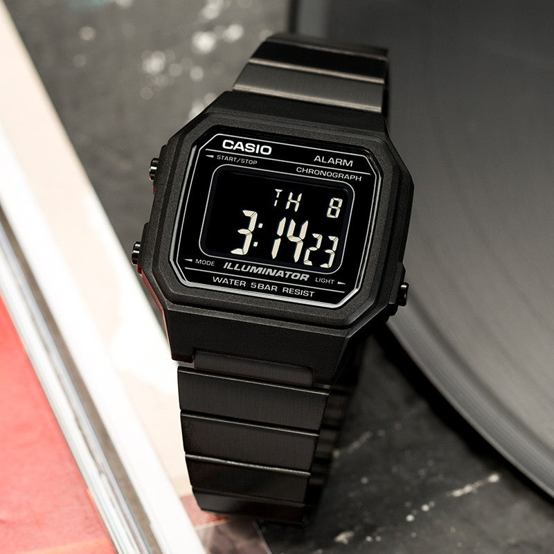 CASIO Quartz Waterproof Sports Mens Black Digital B640WBG-1B