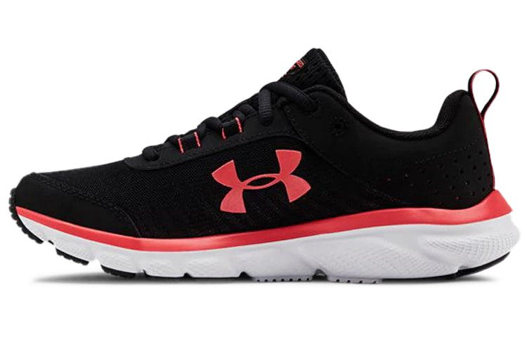 (WMNS) Under Armour Charged Assert 8 Sports Shoes Black/Pink 3021972-003