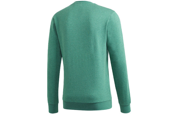 adidas Men's E 3s Crew Ft Terry Sweatshirt Green FM6046