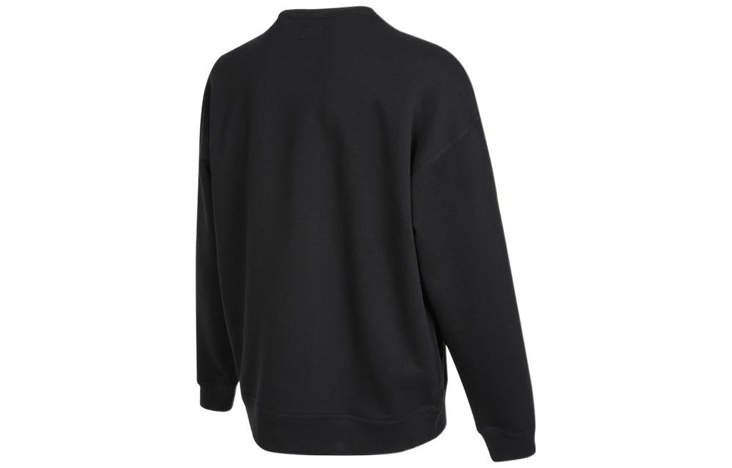 Converse Crafted Fashion Crew Asia Sizing 'Black' 10024165-A02