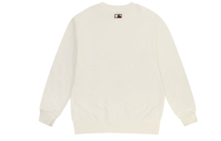 MLB Unisex Printing Round-neck Sweatshirt White 31MTC3941-50I