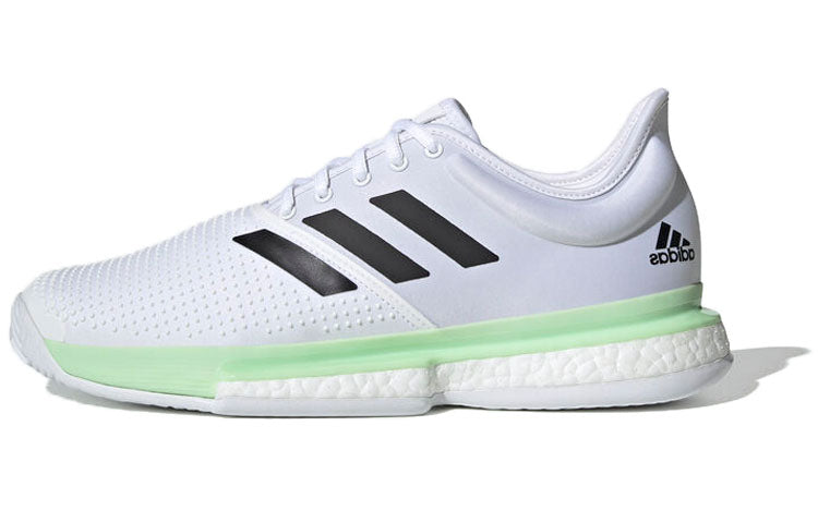 adidas SoleCourt 'White Glow Green' EF2068