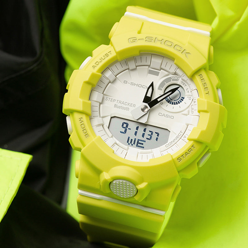 CASIO G-Shock Analog-Digital 'Green' GMA-B800-9APR