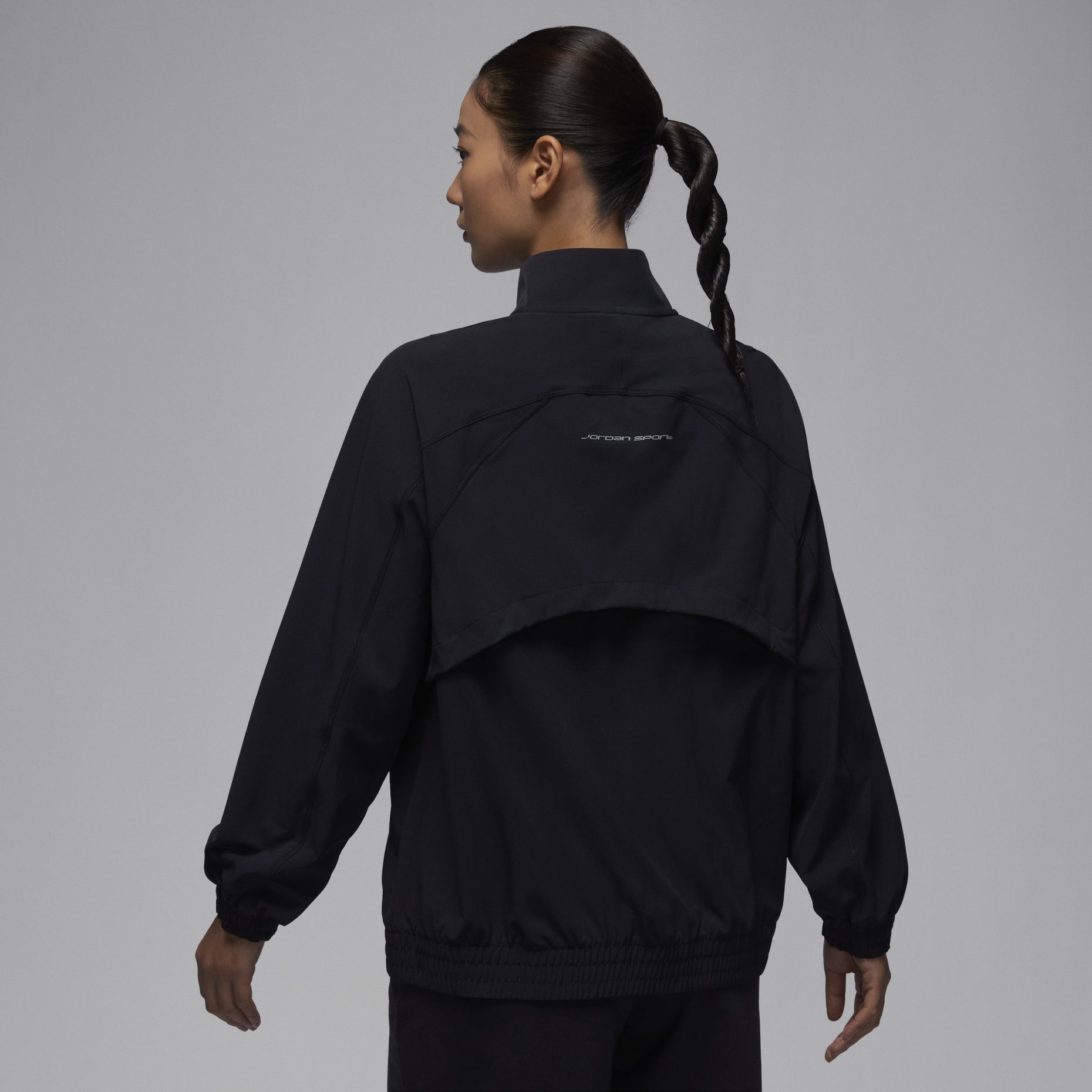 (WMNS) Air Jordan Dri-FIT Sport Woven Jacket Asia Sizing 'Black' FN5144-010
