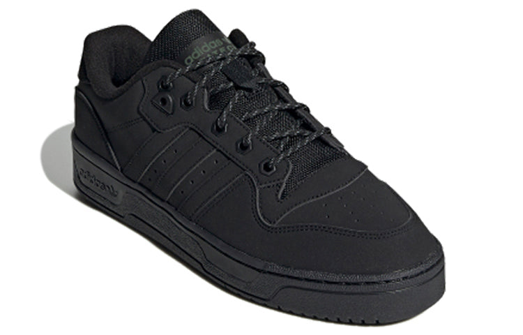 (WMNS) adidas RIVALRY Low 'Triple Black' FV4614