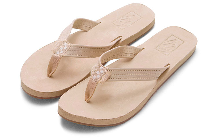 (WMNS) Vans Third Point Sandal Sports Slippers Beige VN0A5HFDYBE