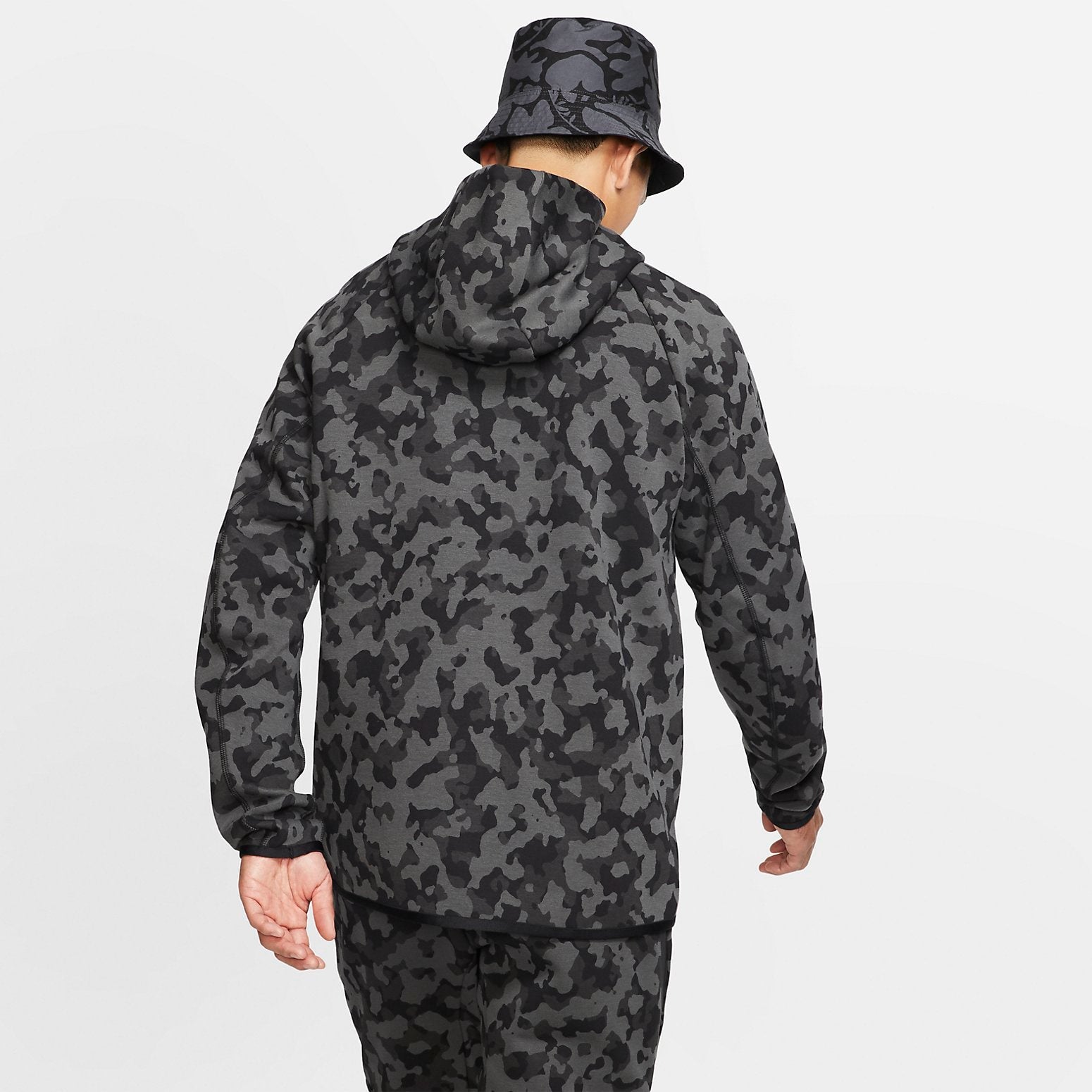 Nike Sportswear Tech Fleece Hooded Jacket 'AOP Camo' CJ5976-010