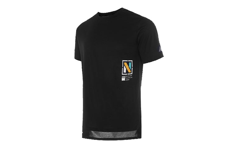 New Balance  T-Shirt 'Black' MT03062BM