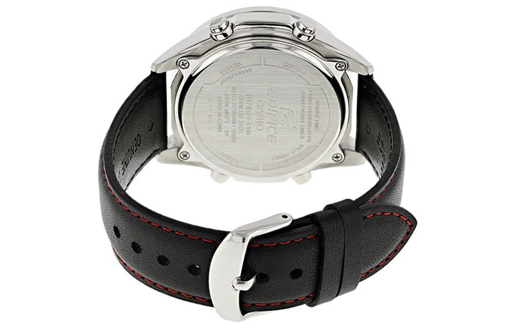 CASIO EDIFICE Mens Black Analog/Digital Combo EFV-C100L-1AV