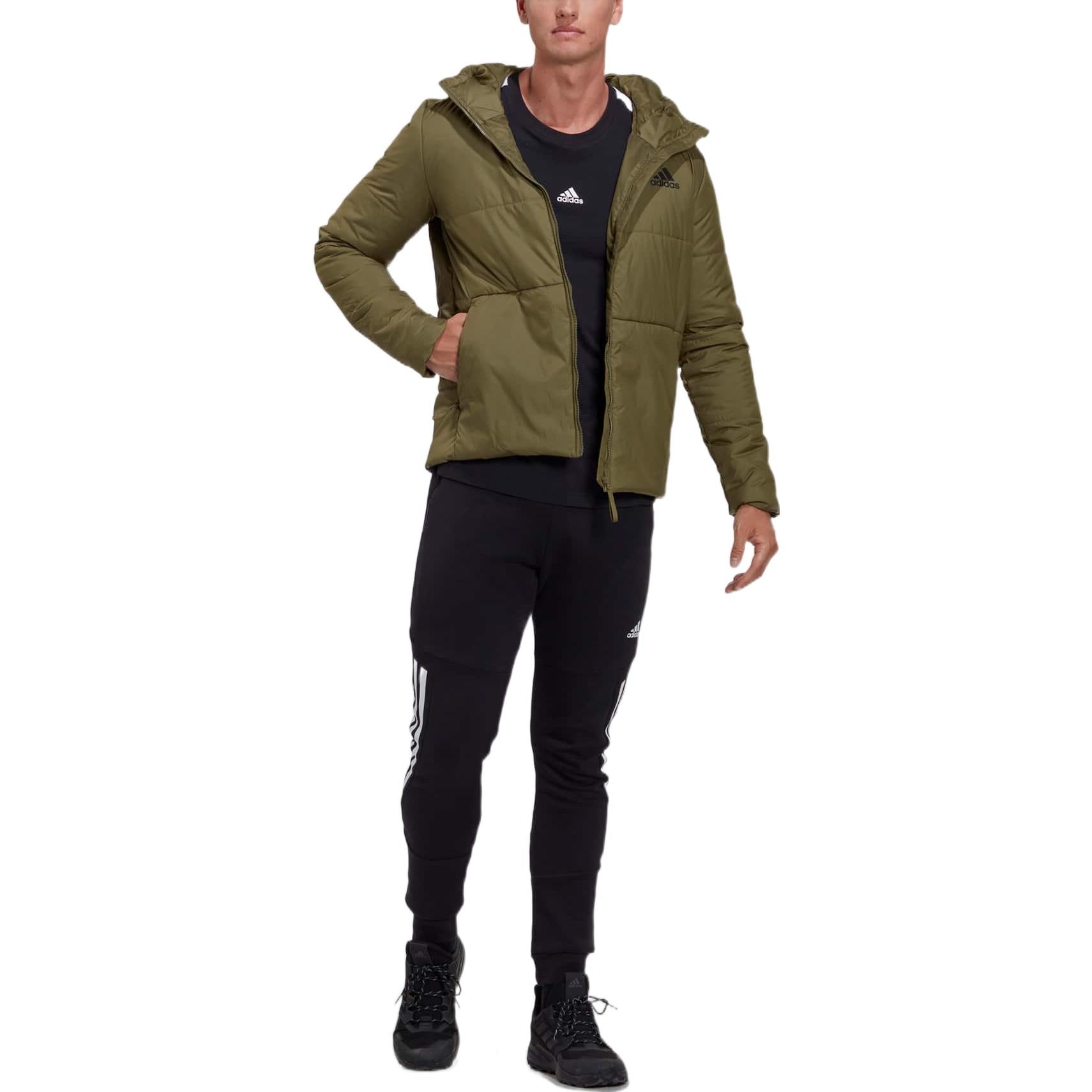 adidas Bsc Puffer Jacket Asia Sizing 'Green' HG6271