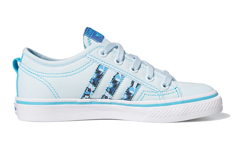 (GS) adidas Nizza J 'Blue White' FW0653