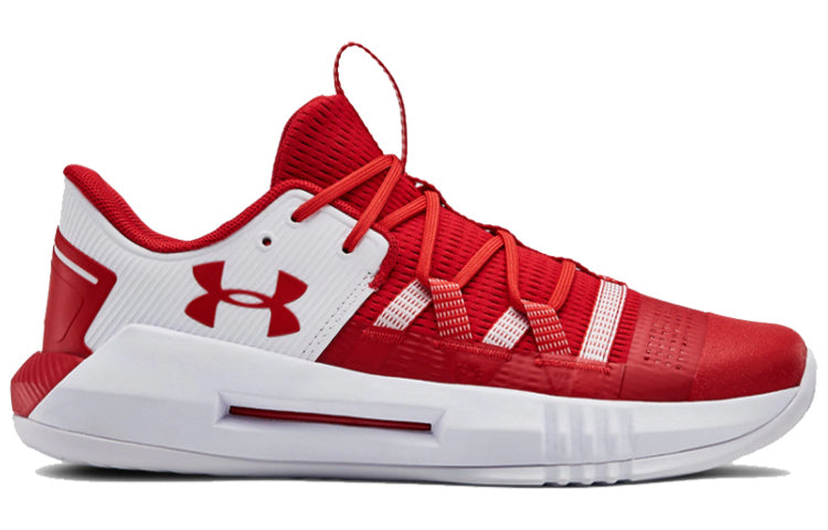 (WMNS) Under Armour Block City 2.0 'Red White' 3021377-600