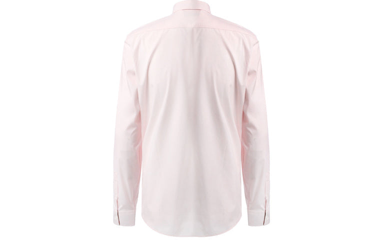 Men's Burberry Adornment Long Sleeves Pink Shirt 39911561