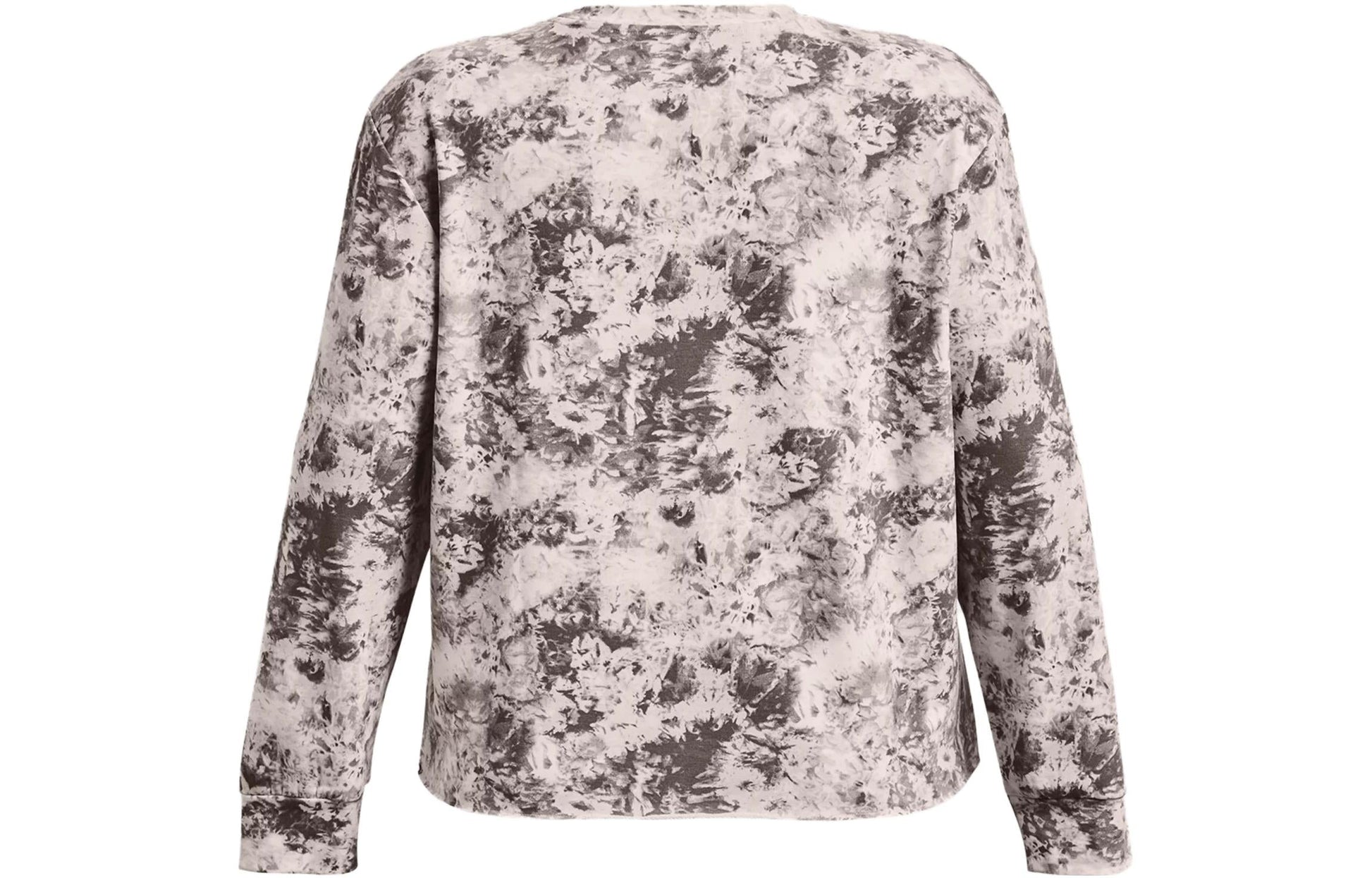 (WMNS) Under Armour Rival Terry Printed Crew Shirt 'Multi-Color' 1375252-592