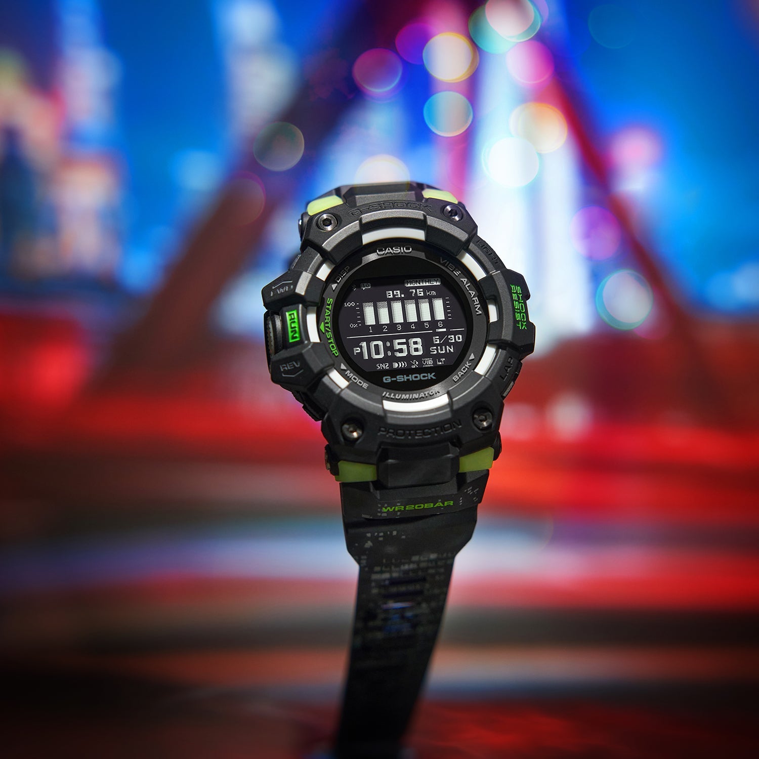 CASIO G-Shock Digital 'Black' GBD-100LM-1PRT