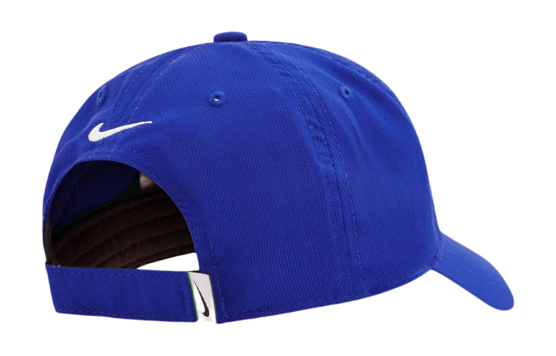 (GS) Nike Adjustable Solid Swoosh Cotton Baseball Cap 'Blue' HA5240-480