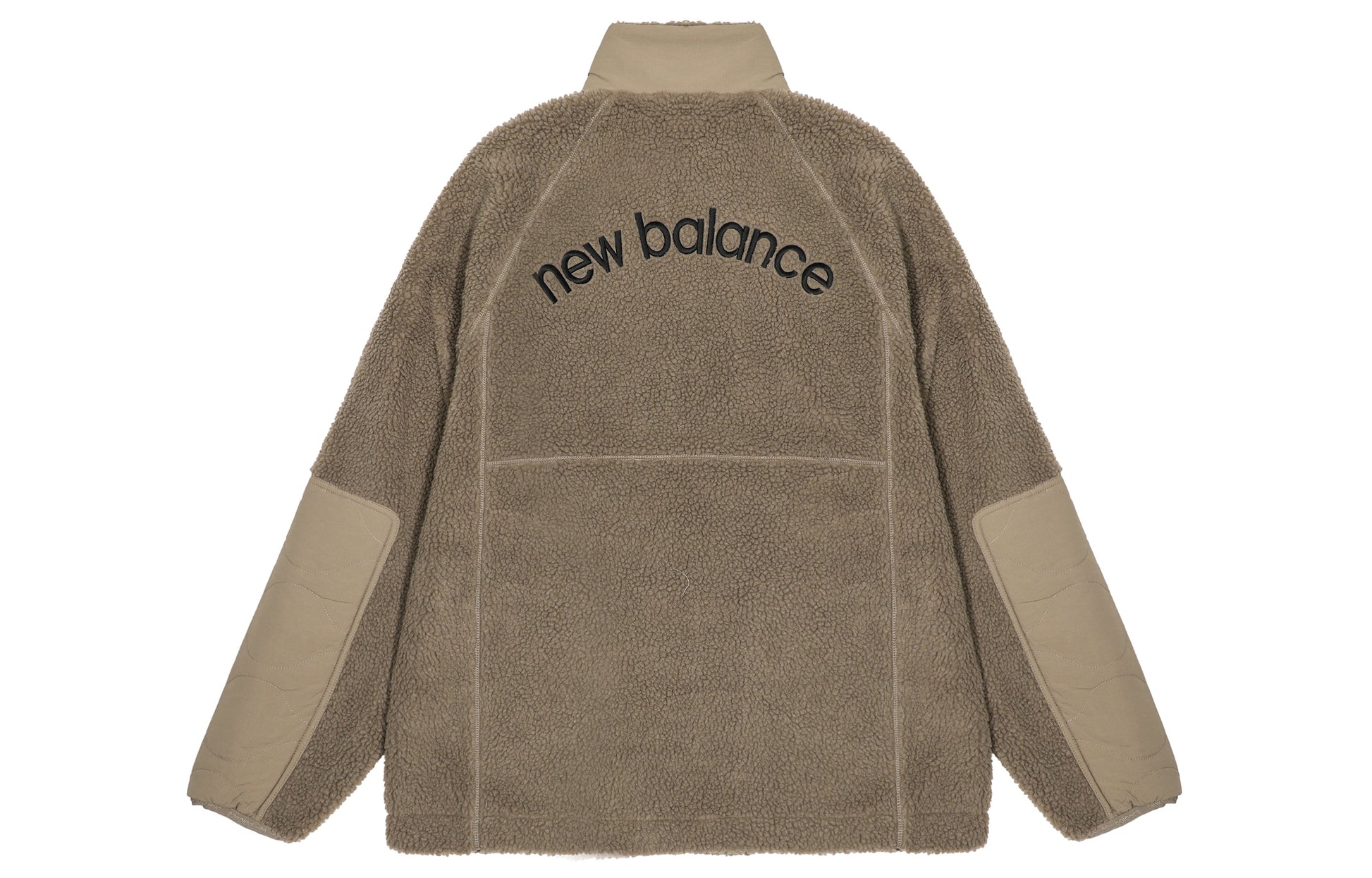 New Balance Lifestyle Cotton Warm Coat Asia Sizing 'Brown Beige' AMJ23326-DRI