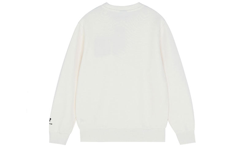 New Balance Logo Sweatshirt Asia Sizing 'White' AMT13388-IV