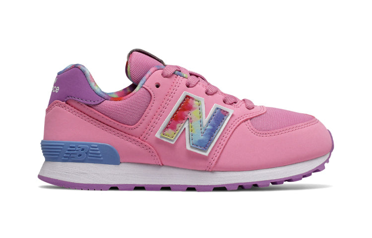 New Balance Kids' 574 Tie Dye Pink PC574TDP