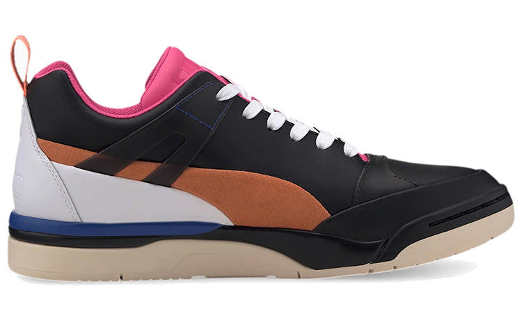 PUMA Palace Guard Leather 'Black Pink' 372890-02