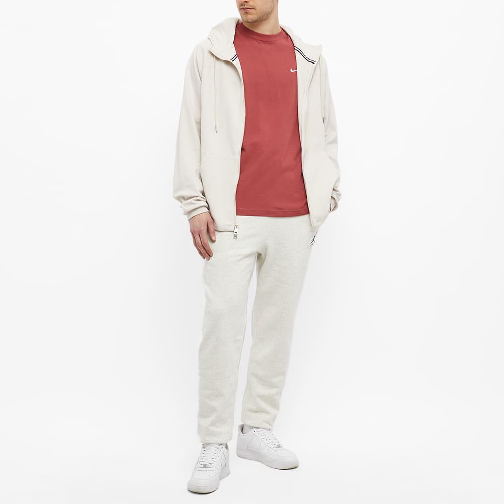 Air Jordan Solid Color Drawstring Hooded Jacket Men's Grey DJ0886-104
