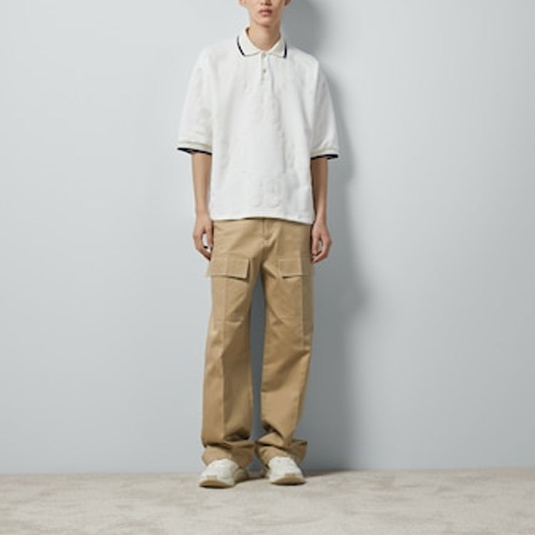 Gucci Cotton Wide Leg Cargo Pant 'Light Brown' 762309-ZAPRO-9569