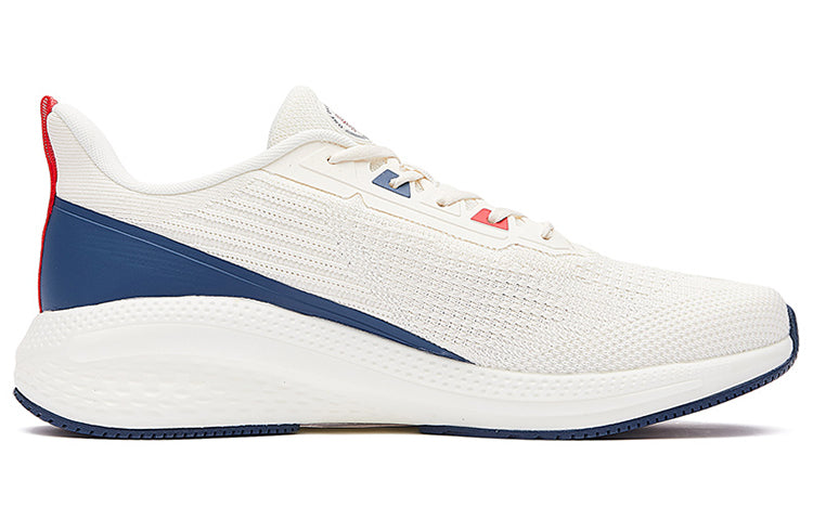 361 Degrees QU!K Light Breathable Running Shoes 'White Blue' 572132213-1
