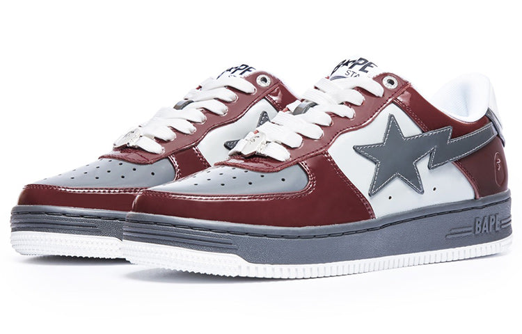 (WMNS) A Bathing Ape Bape Sta 'Wine Red' 1I80-291-006-RED