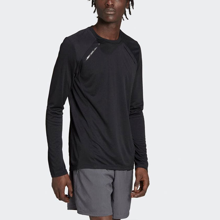 adidas Best of Adi Training Long Sleeve Tee 'Black' HY8446
