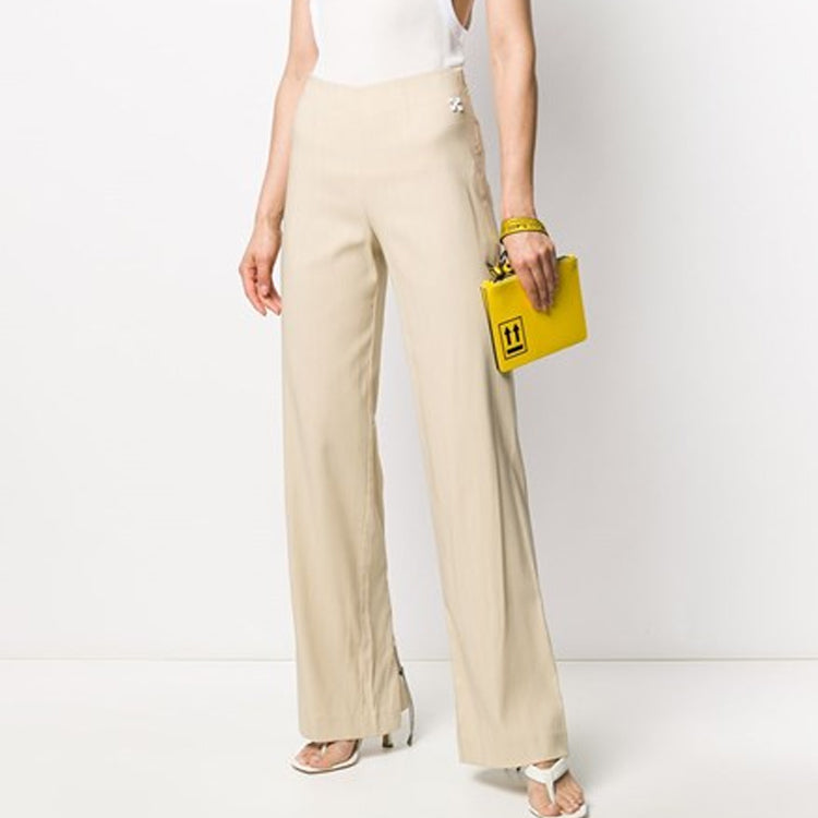 (WMNS) Off-White SS20 Pinstriped Arrows Trousers OWCA108S20FAB0026100