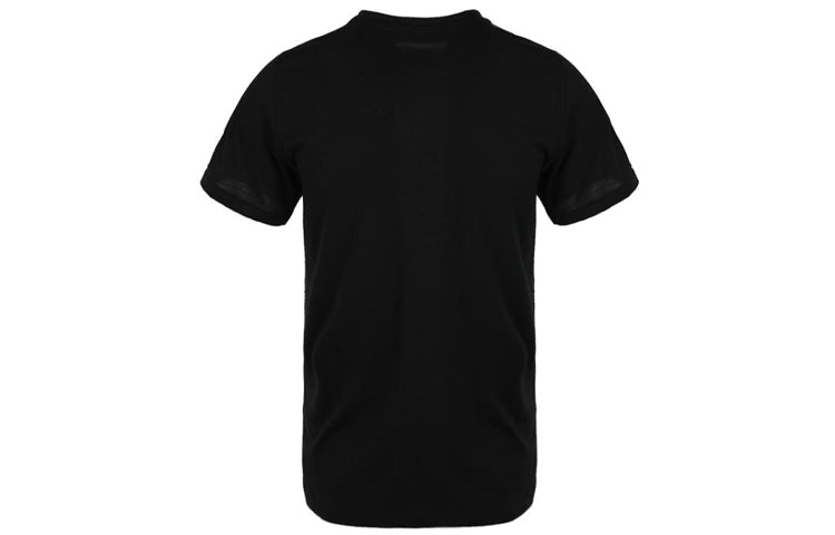 adidas Run It Tee Soft Sports Round Neck Short Sleeve Black DZ2487