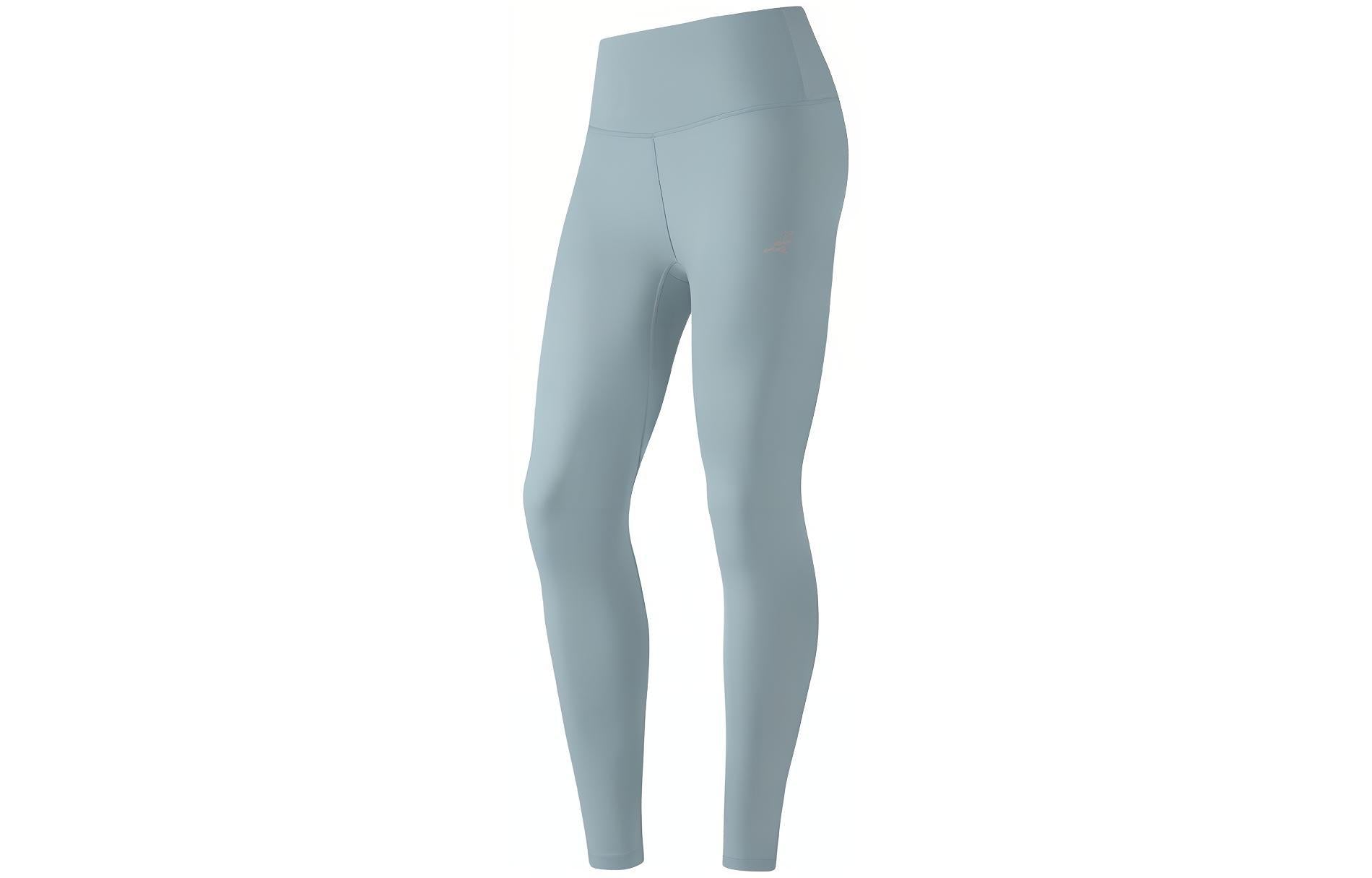 (WMNS) Skechers Logo Printed Training Leggings 'Teal' P223W089-01N9