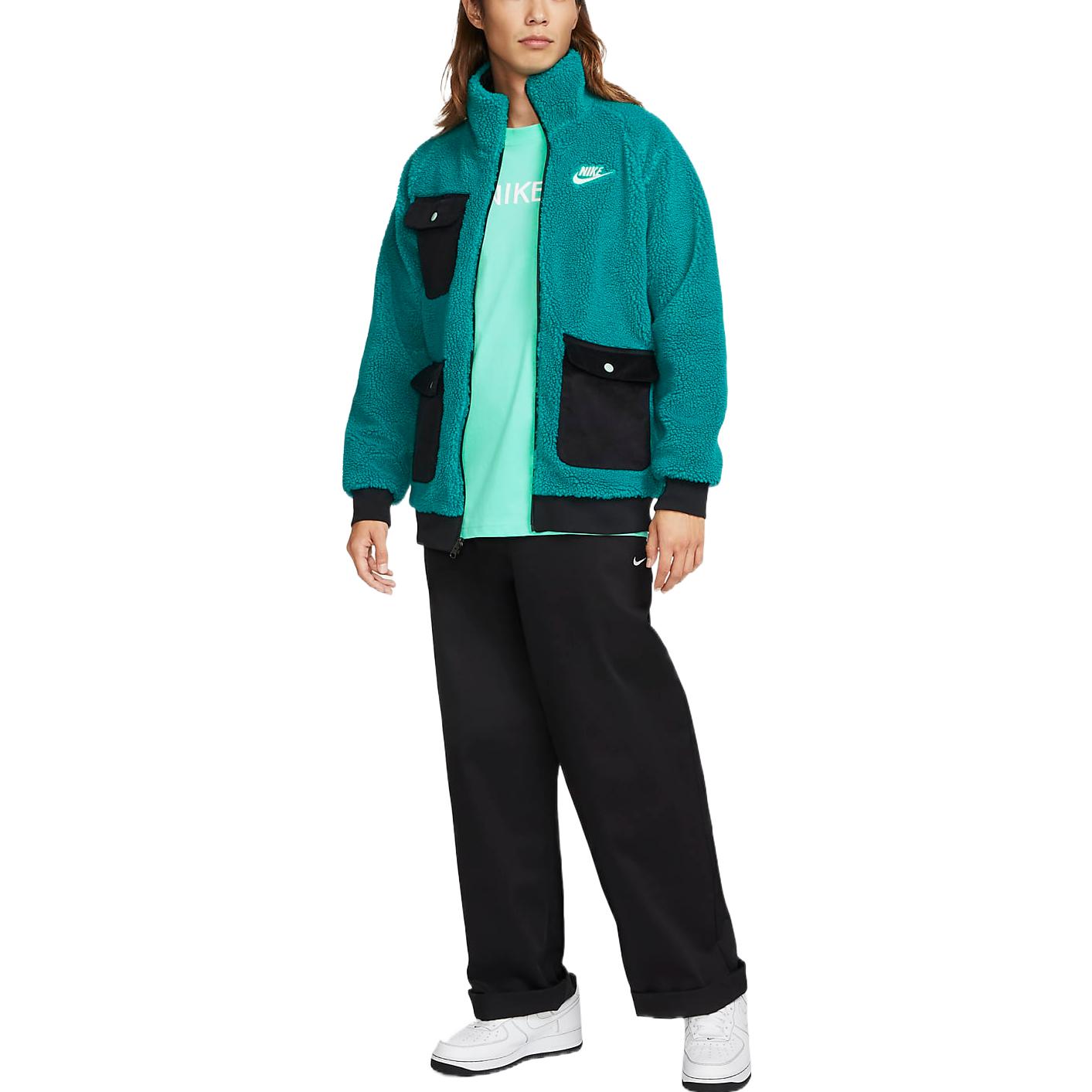 Nike Sportswear Full-Zip Reversible Jacket 'Green' DZ4713-367